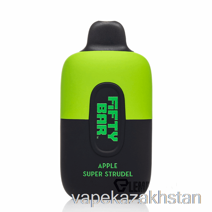 Vape Smoke Fifty Bar 6500 Disposable Apple Super Strudel